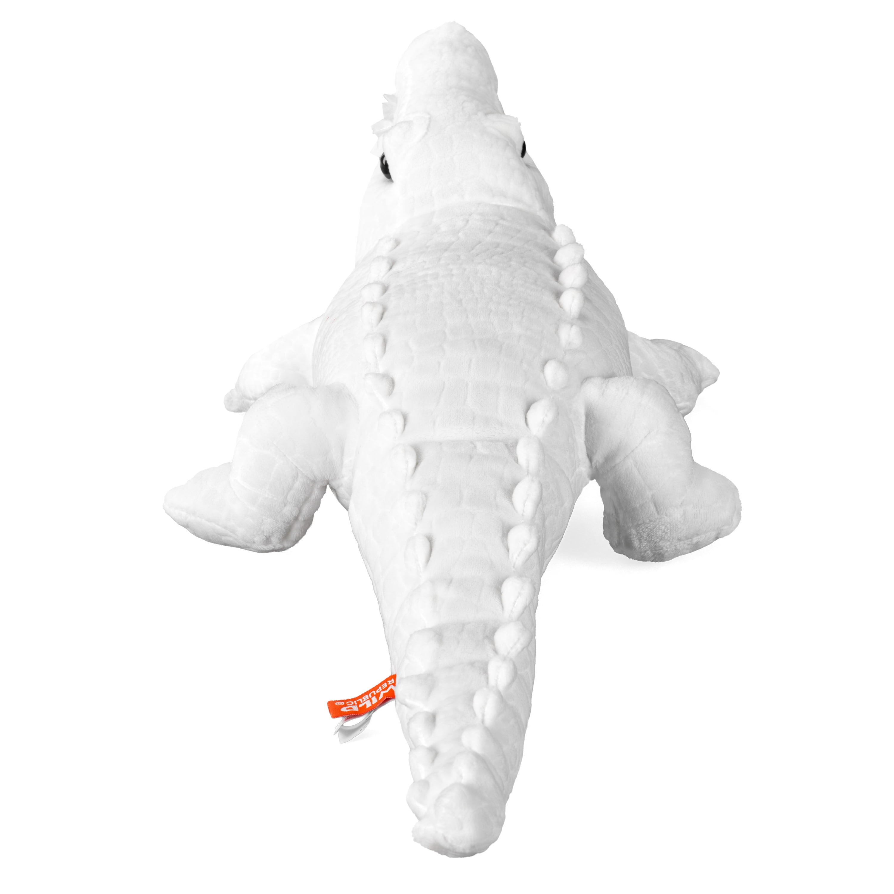 Wild Republic White Alligator Plush, Cuddlekins, Stuffed Animal, Plush Toy, Gifts for Kids, 12 Inches