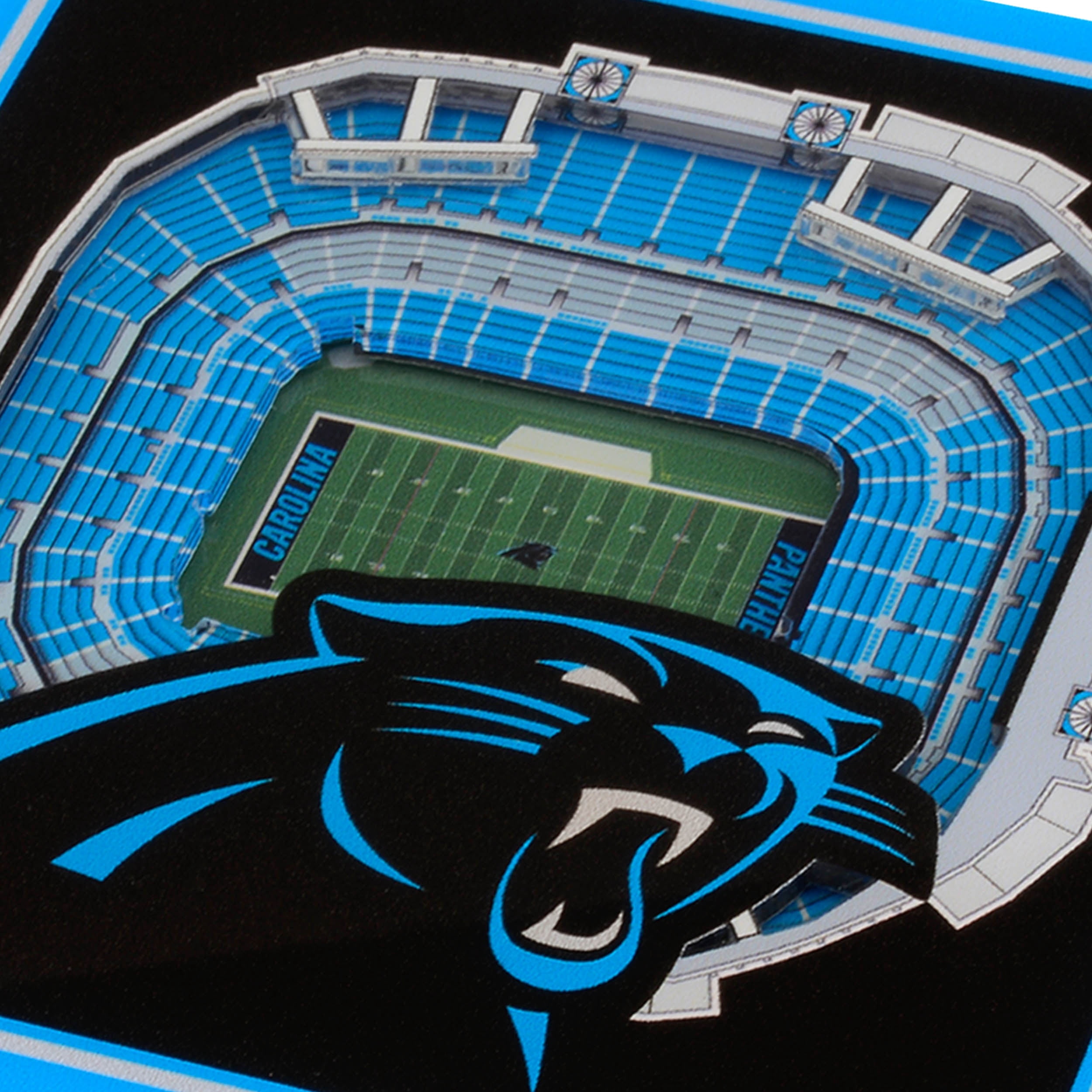 YouTheFan NFL Carolina Panthers Stadiumview Cribbage