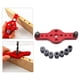thumbnail image 4 of Kit de guía de broca autocentrante para taladro de madera de 2/3/4/5/6/8/10 mm para espigas. Tipo 2 (rojo), 4 of 8