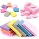 thumbnail image 4 of Minnieouse Mini limas de lijado para manicura, 50 piezas, esponja colorida para decoración de uñas, pulidor, papel de lija, herramientas para el Arte de uñas Rosa roja, 4 of 6