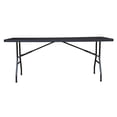 thumbnail image 1 of Mesa de Resina Mainstays 180 x 74 x 74 Tipo Tablón Negro, 1 of 4