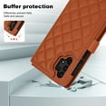 thumbnail image 3 of TECH CIRCLE Folio Faux Leather Case for Samsung Galaxy A71 4G (6.7") 2020 - Protective Stylish Phone Case, Built-in Stand & Card Slots & Wrist Strap & Button Closure, Lightweight Portable Cover, Brown, 3 of 9