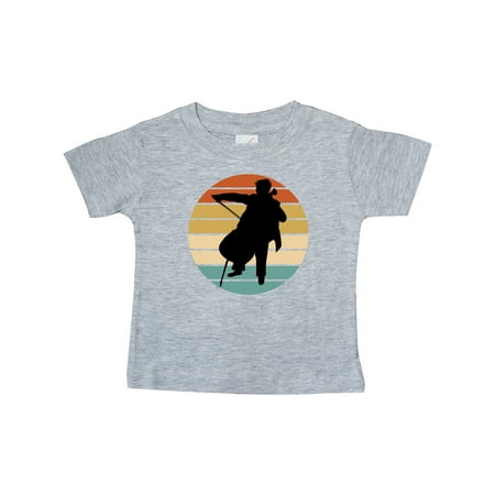 

Inktastic Cello Vintage Cellist Music Gift Gift Baby Boy or Baby Girl T-Shirt