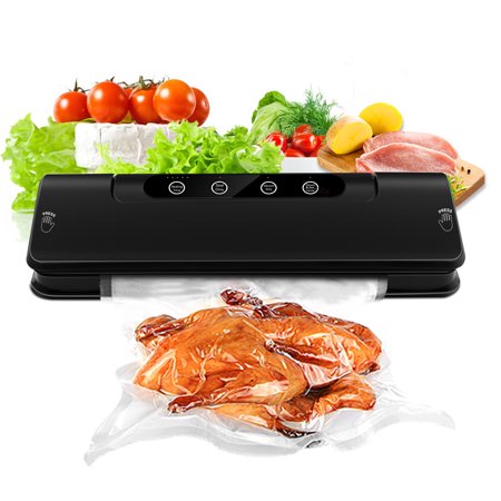 Household Vacuum Sealer Machine System with 15 Storage Bags 1 Hose Tube for Food Saver (Best Vacuum Sealer For The Money)