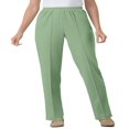 thumbnail image 1 of CHOK Women‘s Plus Size Tall Elastic-Waist Soft Knit Pant - 20 T  Black, 1 of 6