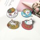 thumbnail image 3 of Paquete de 4 broches esmaltados CHAO con dibujos de animales, 3 of 5