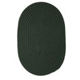 thumbnail image 1 of Colonial Mills Rug BR64R060X096 Boca Raton - Dark Green 5 ft. x 8 ft. Braided Rug, 1 of 1