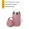 thumbnail image 2 of RTIC 16 oz Ceramic Lined Insulated Outback Bottle, Leak Resistant, Dusty Rose, 2 of 7