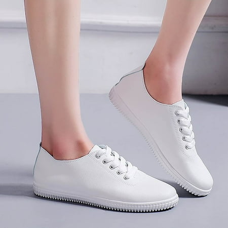

NECHOLOGY Womens Air 270 Casual Shoe Women Shoes Flat Soft Sole Single Shoes Fashion Student Small White Shoes Casual Casual Shoes White 7