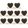 thumbnail image 1 of 10pcs Heart Mini Chalkboard Signs Framed Small Chalkboards with Stand, 1 of 9