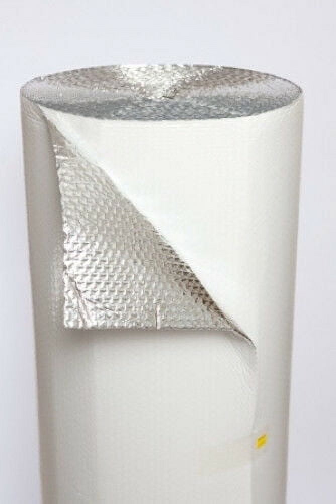 NASATech Reflective 1 Car White Poly-Foam Garage Door Insulation Kit 8L x 8H Kit