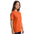thumbnail image 6 of Couver Boys Cotton Active Short Sleeve Crewneck Shirt 1 Piece, Orange, Extra Large, 6 of 7