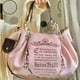 thumbnail image 1 of Y2K-Bolso de mano gótico Vintage rosa para mujer, bolsa de hombro de gran capacidad con bordado de letras Retro, bolso de viaje con cadena Grunge Fivean unisex, 1 of 1