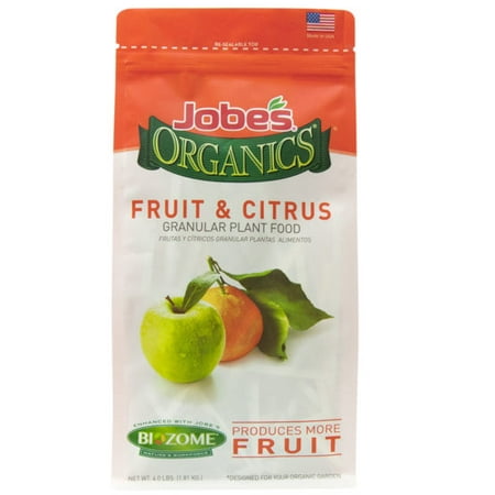 Jobe's Organics 4lbs. Granular Fruit and Citrus Plant (Best Plant Food For Citrus Trees)