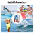 thumbnail image 6 of Haiem Medicine Gnome Truck Red Mens Swim Trunks with Compression Liner 2 in 1 Swimming Shorts Stretch Swimwear Quick Dry,Board Shorts-Large, 6 of 9