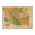 thumbnail image 6 of 1892 Map of the Indian and Oklahoma Territories - Vintage Map of Oklahoma Wall Art - Vintage Oklahoma Map - Indian Territory Map - Oklahoma Map Poster, 6 of 8