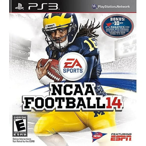 Restored NCAA Football 14 | PlayStation 3 (Refurbished)