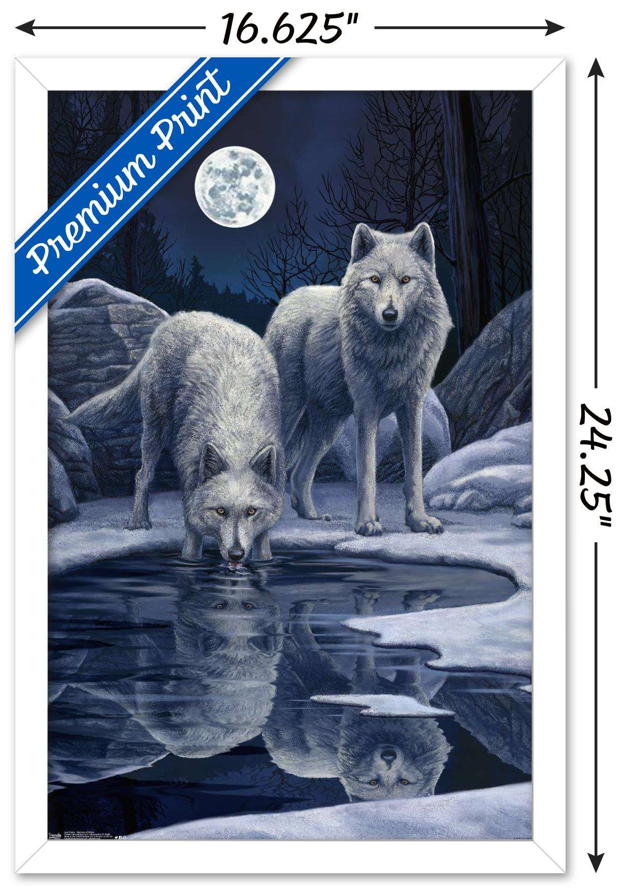 Lisa Parker - Warriors Of Winter Wall Poster, 14.725" x 22.375", Framed