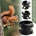 thumbnail image 5 of Squirrel Baffle Accessory for Bird Houses and Bird Feeder Pole, Pole Mounted Buckle Stopper for Bird House Guard, Pole Mounted Buckle P3T2, 5 of 6