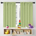 thumbnail image 5 of Blackout Kids Curtains,Green Bigfoot and Tree Pattern Childrens Insulated Curtains Set Of 2,Bedroom Essentials,Toddler Room Decor 42x54in(106x137cm), 5 of 5