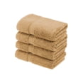 thumbnail image 2 of Premium Egyptian Cotton Highly Absorbent Assorted 4-Piece Plush Towel Set - 20" x 30", 2 of 6