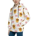thumbnail image 2 of KLL Unisex Kids Boys Girls Hooded Pocket Pullover Hoodies-Cute Duck, 2 of 5