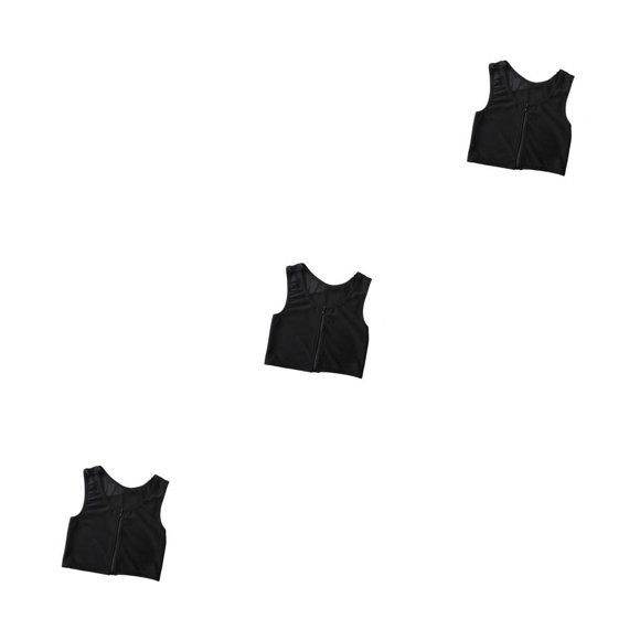 Camiseta sin mangas Sonducket Tomboy chaleco moldeador de pecho ropa interior deportiva elástica
