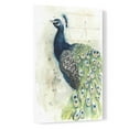 thumbnail image 2 of Epic Art 'Watercolor Peacock Portrait II' by Grace Popp, Acrylic Wall Glass, 16"x24", 2 of 3