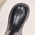 thumbnail image 6 of BRGZLK Little Girls Knee High Boots Winter Fashion Cute Bow Pearl Comfortable Round Toe Riding Boot with Side Zipper for Little Kid/Big Kid Black 1 Big Kids, 6 of 6
