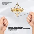 thumbnail image 4 of Aleación de precisión Antigravedad Rotación Equilibrio Juguete Giroscopio Alivio del estrés S, 4 of 5