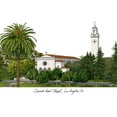 thumbnail image 2 of Loyola Marymount 11w x 8.5h Manhattan Black Single Mat Gold Embossed Diploma Frame with Bonus Campus Images Lithograph (value savings at $59), 2 of 6