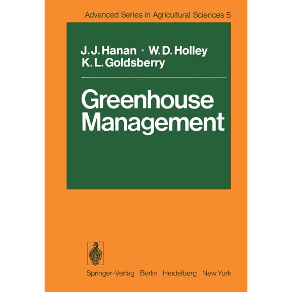 Advanced Agricultural Sciences Greenhouse Management, Book 5, (Paperback)