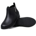 thumbnail image 5 of HARVEST LAND Little/Big Girl Ankle Boots Kids Short Zipper Flat Booties Black Size 11-5, 5 of 10