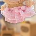 thumbnail image 1 of Ropa de muñeca de felpa de 17 cm Perfecl moda suave decoración de muñecas falda, 1 of 8