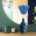 thumbnail image 4 of 3 piezas de arreglos florales artificiales de hierba de pampa, ramas bohemias, pampas falsas Azul, 4 of 8
