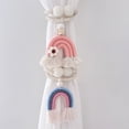 thumbnail image 2 of Necvior 2Pack Curtain Tiebacks Rainbow Tasseled Curtain Hooks, Curtain Holders Holdbacks, 2 of 21