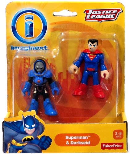 Details about   Lot 2 Superman Black Imaginext DC Super Friends Figure Comics Heroes Sets Toys 