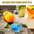 thumbnail image 3 of MLINS 1Pack Small Glass Bitters Bottle for Hotel Use Compact and Practical 5.11X2.36X2.36In, 3 of 6