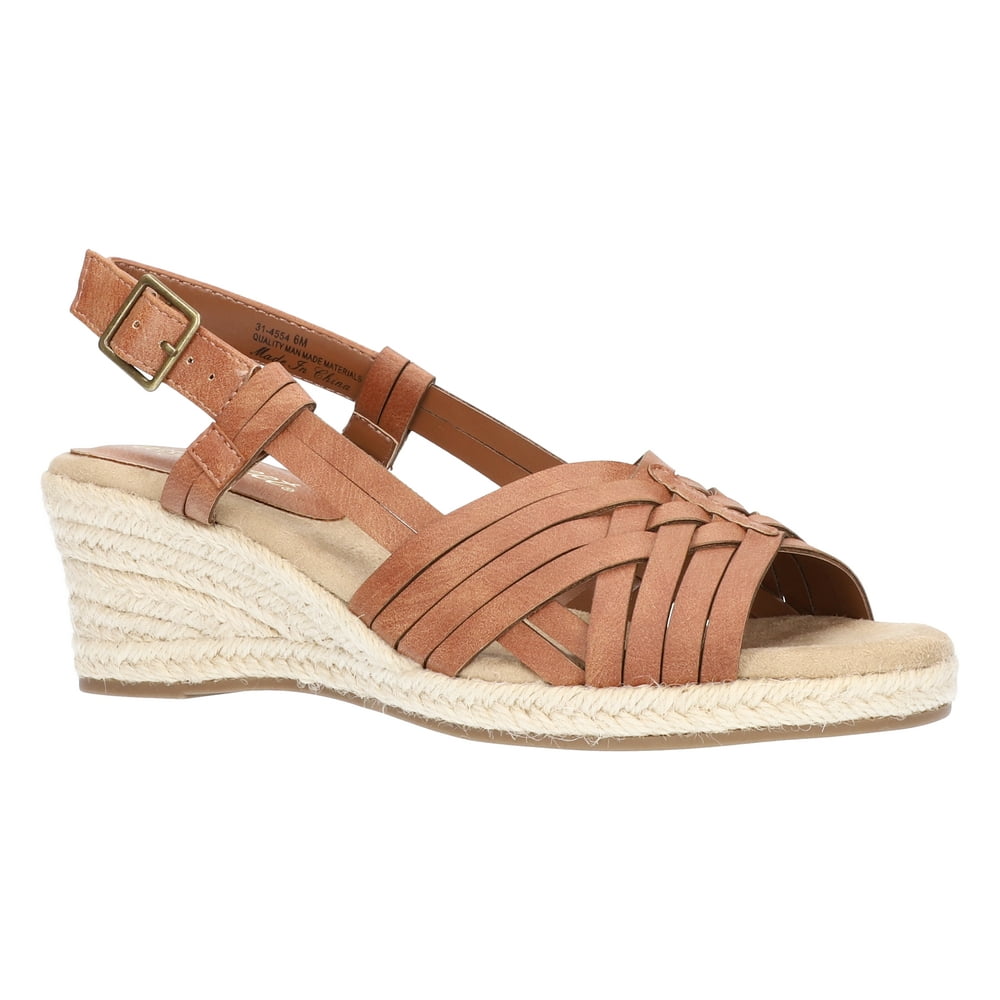 Easy Street Easy Street Ora Espadrille Wedge Sandals (Women