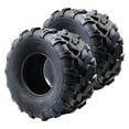 thumbnail image 2 of Towallmark Set of 2 ATV Trail Tires 19x9.5-8 – 4PR Knobby Sport Tubeless All-Terrain, 2 of 8