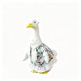 thumbnail image 5 of Sruoe Christmas Porch Goose Outfits, 23 Inch Winter Snowman Porch Goose Clothes, Goose Clothes Dress, Duck Sculpture Clothes for Lawn Statue Cement Statue Yard Patio Party Decoration, 5 of 7