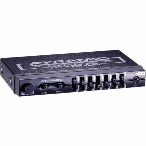Pyramid Car Equalizer, Graphic, Fader, 7 Band