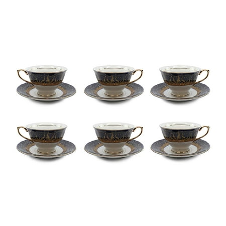 Porcelain China Cup - Royalty Porcelain 12-pc
