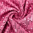 thumbnail image 4 of Girls Sparkly Sequin Top Short Sleeve Round Neck Glitter T-Shirt Summer Casual Concert Party Disco Blouse, 4 of 6