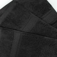 thumbnail image 5 of Superior 800 GSM Egyptian Cotton 10-Piece Heavyweight Towel Set, Black, 5 of 10