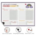 thumbnail image 3 of Inkdotpot MagneticWhiteboard Let's Get It Done Chore Chart ChoreChart ForRefrigerator- Dry Erase Behavior Chart For Kids Responsibility ChartWith 2 Fine Tip Marker & Eraser, 3 of 6