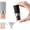 Gray, variant on Mini Salt and Pepper Grinder Set Small Tiny Adjustable Coarseness Ceramic Salt Grinder with Funnel and Bag Portable Handy Spice Pepper Mill Shaker For Outdoor Party Lunch Bag Kitchen White