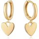 thumbnail image 1 of Pendientes de aro para mujer, estilo bohemio, con forma de gota, hechos a mano, regalo de joyería, 1 of 5