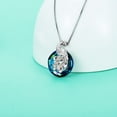 thumbnail image 2 of Phoenix Pendant Necklace for Women Sterling Silver Female Jewelry Gifts with Crystal, 2 of 6