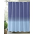 thumbnail image 2 of Shower Curtain Blue Ombre Shower Curtains for Bathroom, Waterproof Polyester Shower Curtain Set with Hooks, Extra Long 72" x 84" Gradient Gradual Color, 2 of 6